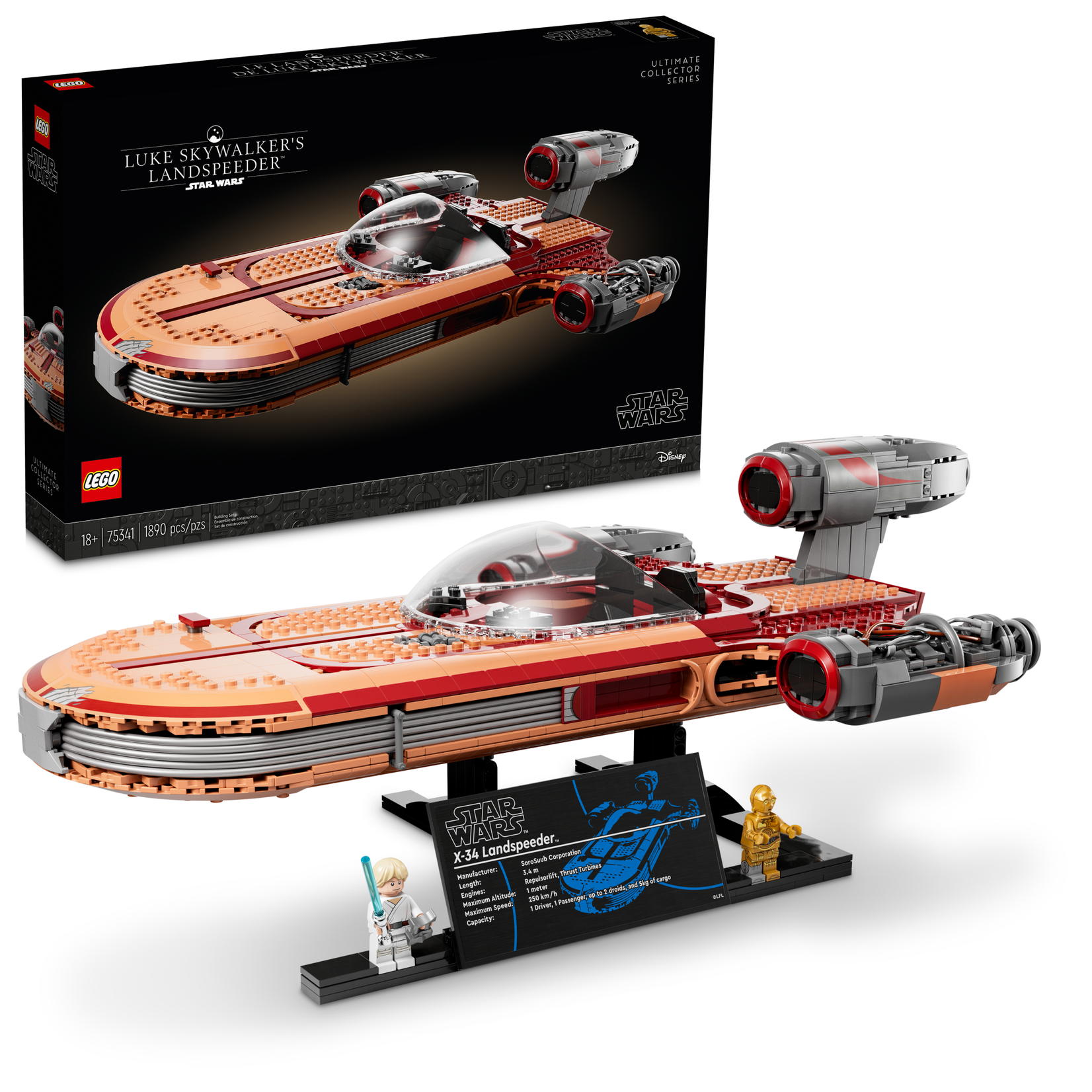 LEGO LEGO Star Wars Ultimate Collector Series - Luke Skywalker Landspeeder 75341