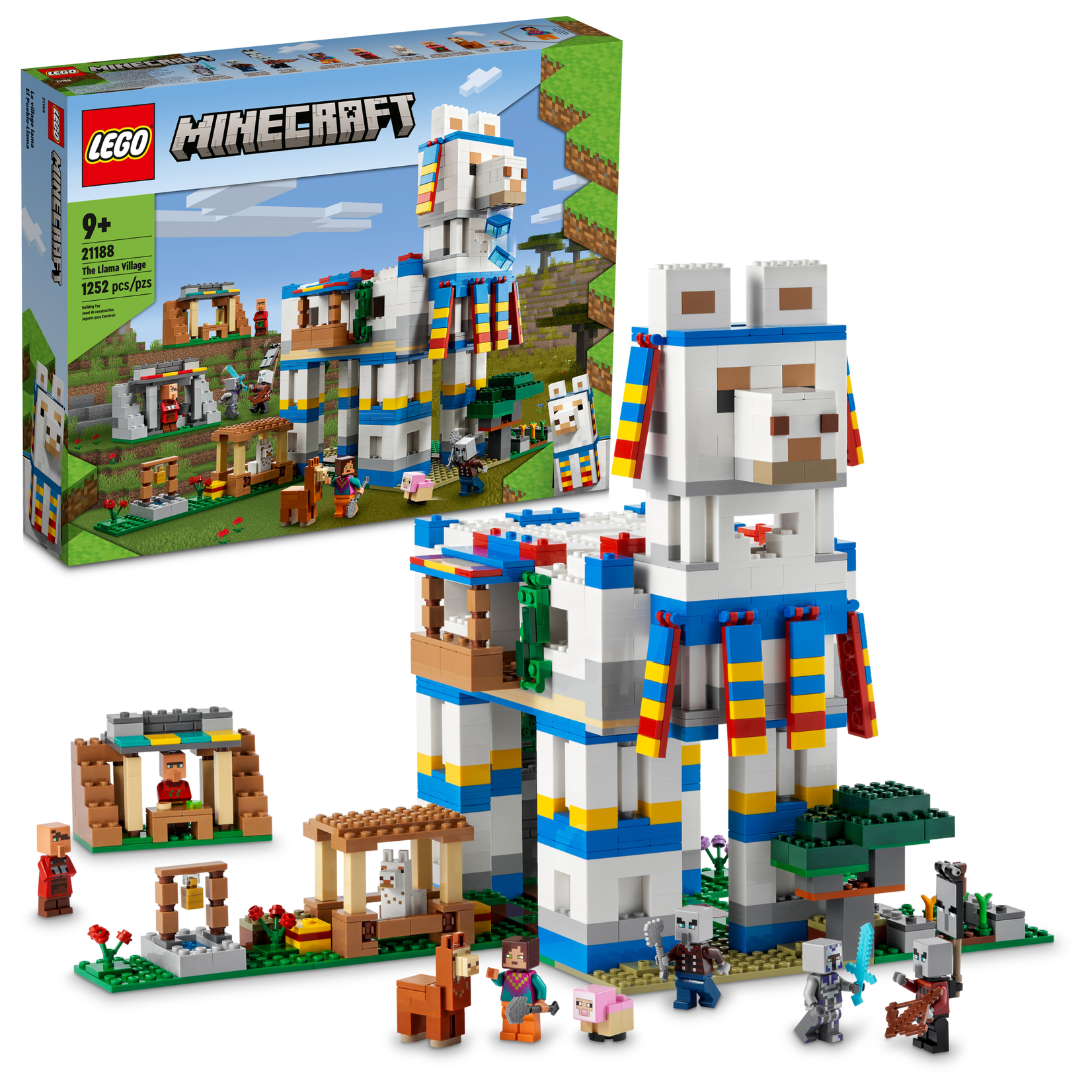 LEGO LEGO Minecraft The Llama Village 21188 Damaged Box