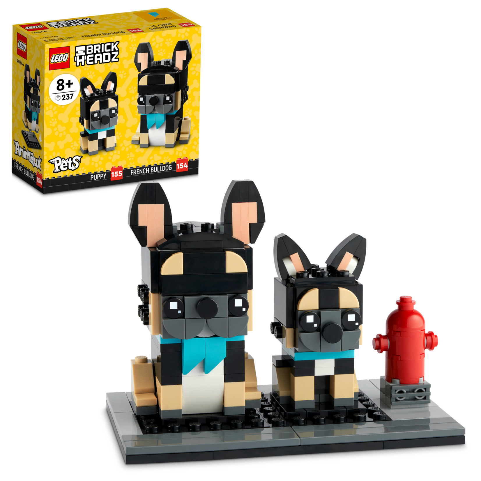 LEGO LEGO Brickheadz Pets – French Bulldog 40544