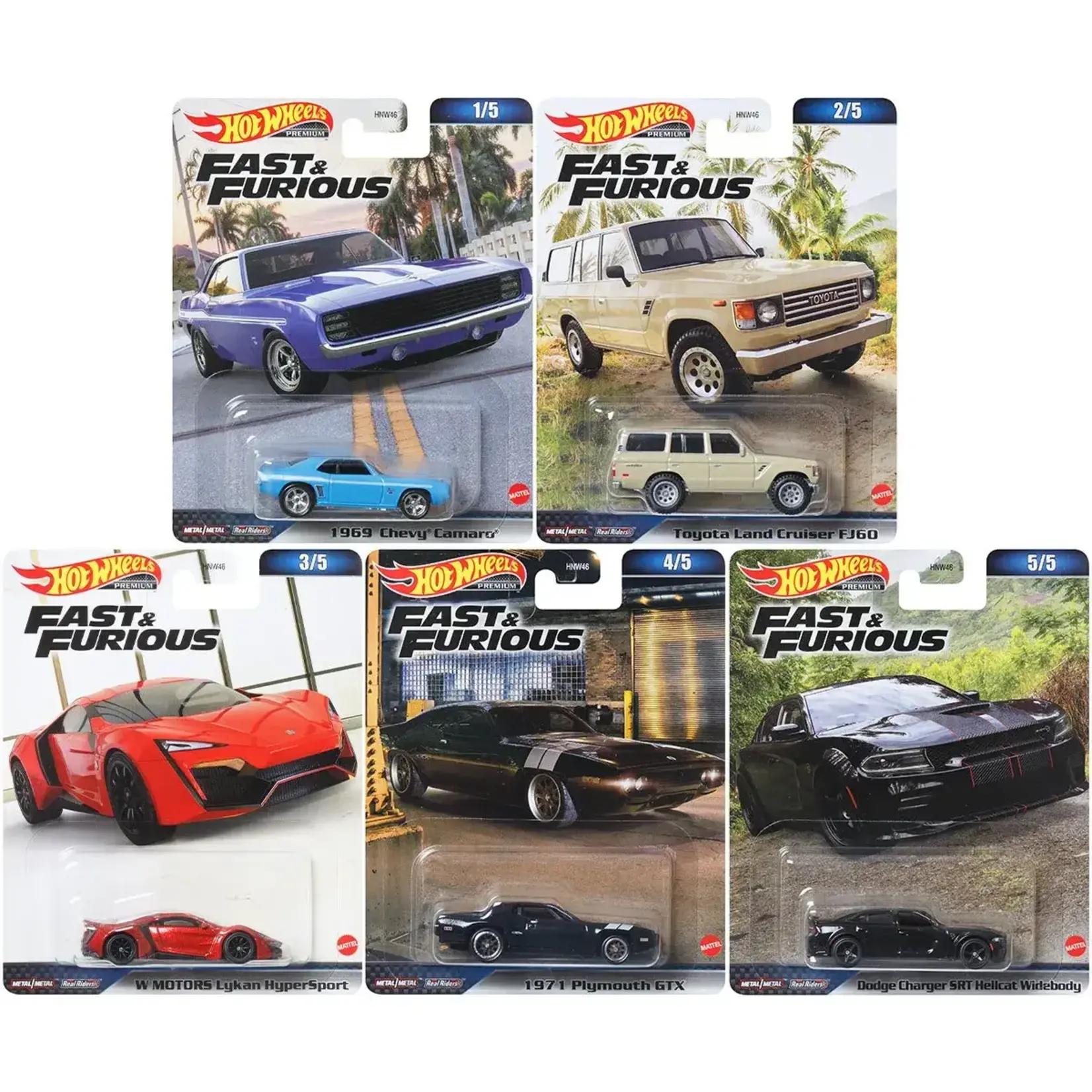 Hot Wheels Fast and Furious 2023 Mix 2