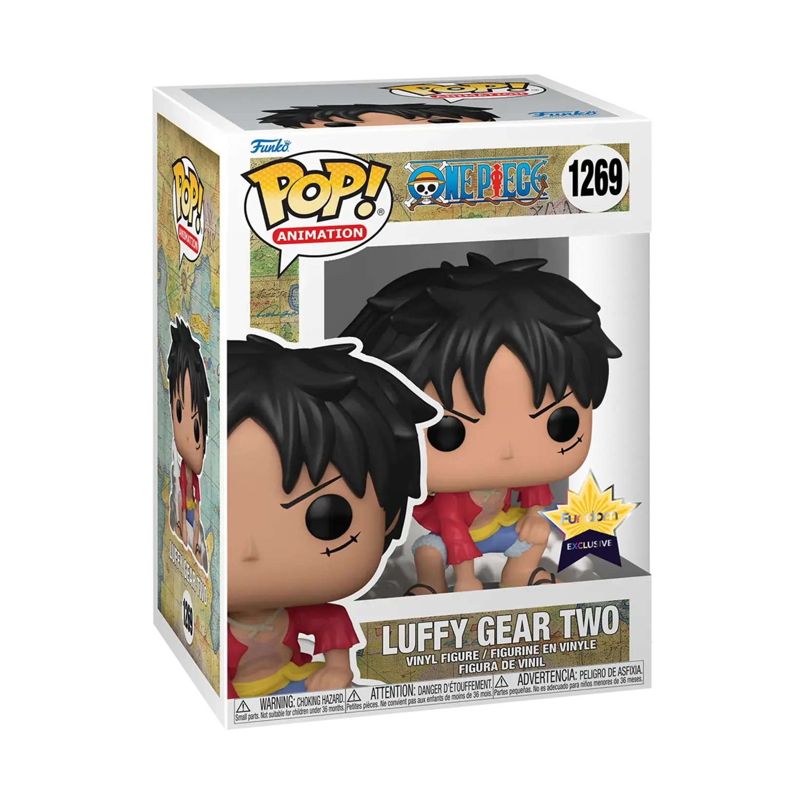 Funko Funko POP! Animation: One Piece Luffy Gear Two Fundom Exclusive
