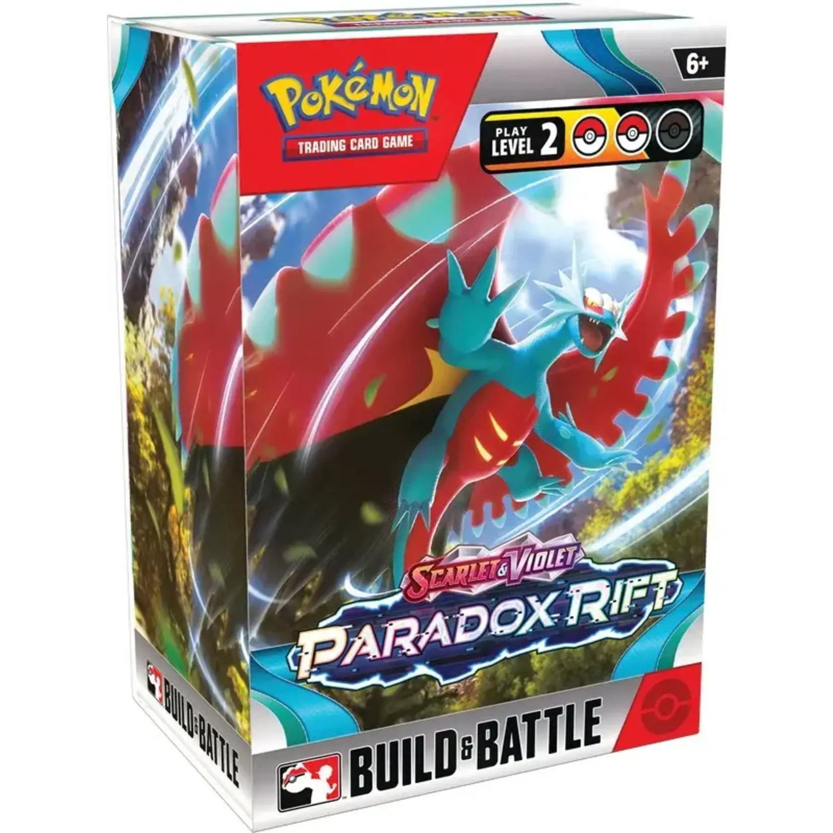 Pokémon Pokemon TCG: Scarlet & Violet 04 Paradox Rift - Build & Battle Box (PRE-ORDER)