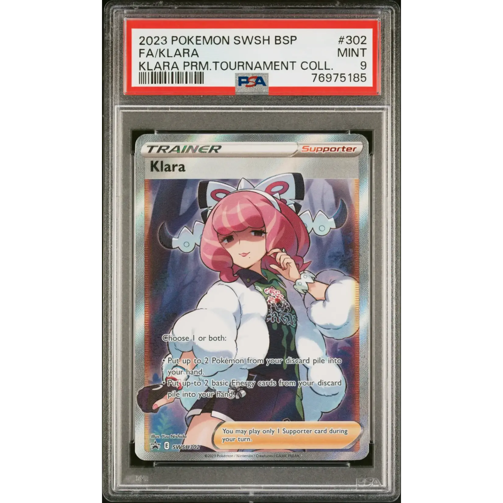 Pokemon 2023 Pokemon Premium Tournament Collection Klara PSA 9 76975185