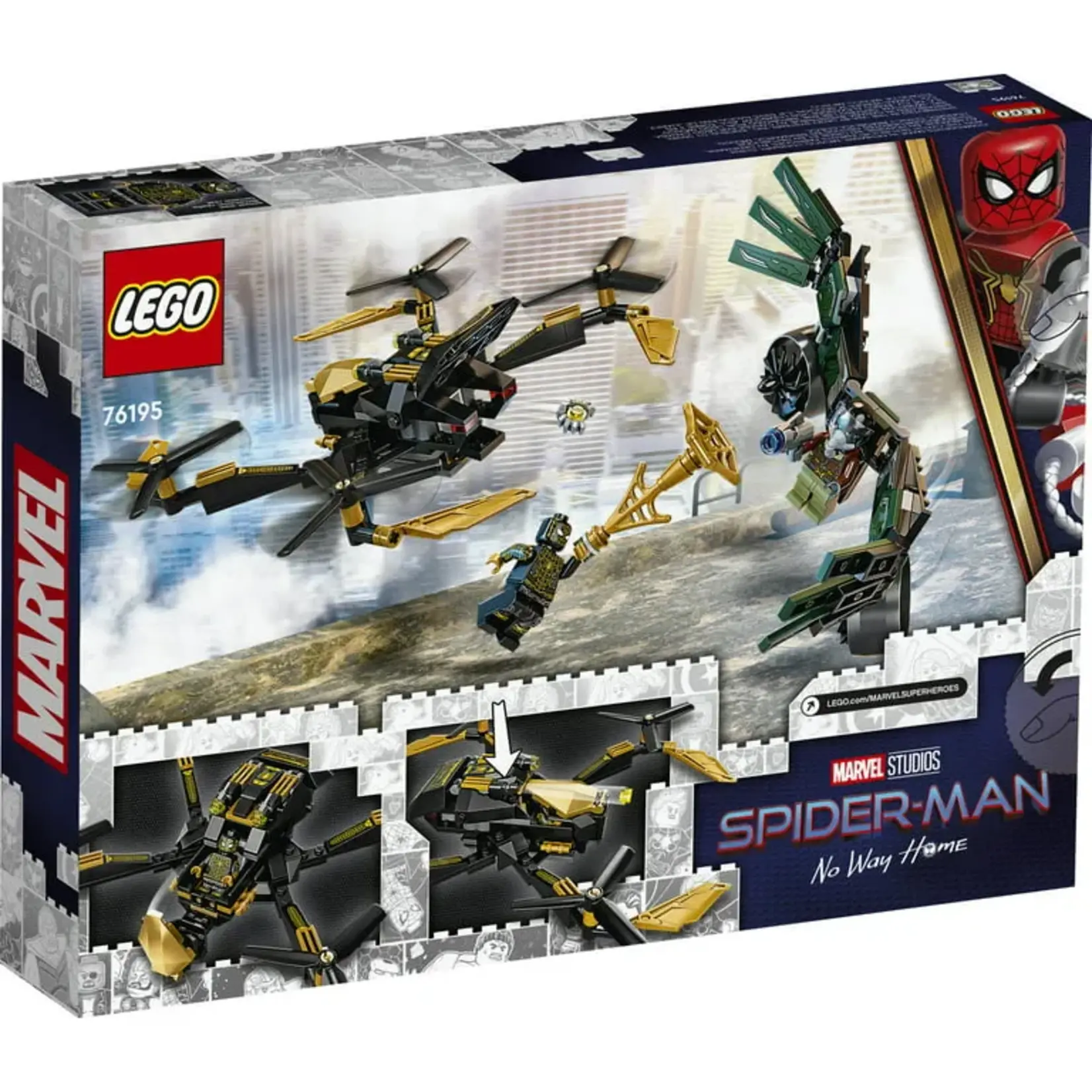 LEGO LEGO Marvel Super Heroes Spider-Man's Drone Duel 76195