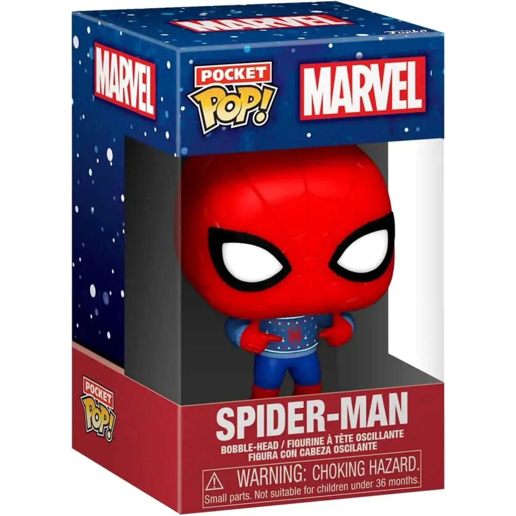 Funko Funko Pocket POP! Tee: Marvel - Holiday Spiderman