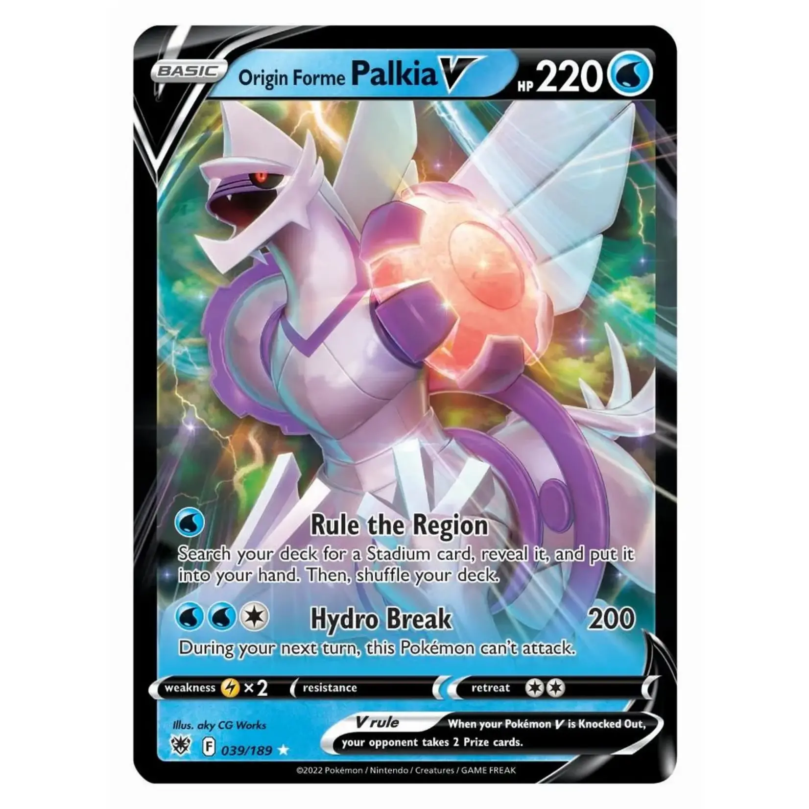 Pokemon Pokemon TCG: Origin Forme Palkia V Star League Battle Deck