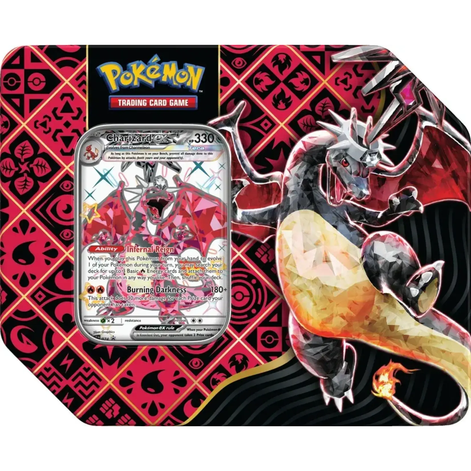 Pokemon Pokemon TCG: Scarlet & Violet Paldean Fates Tin