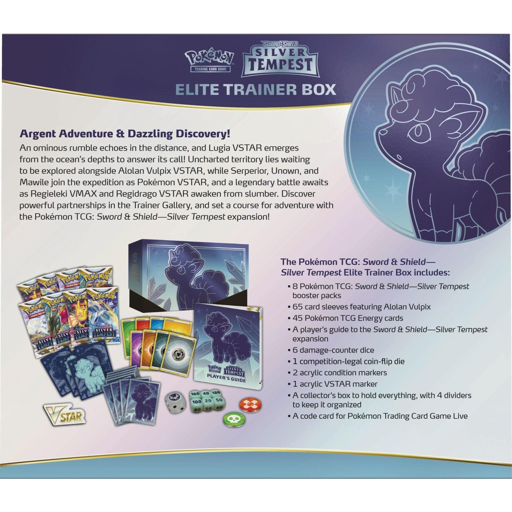 Pokemon Pokemon TCG: Silver Tempest Elite Trainer Box