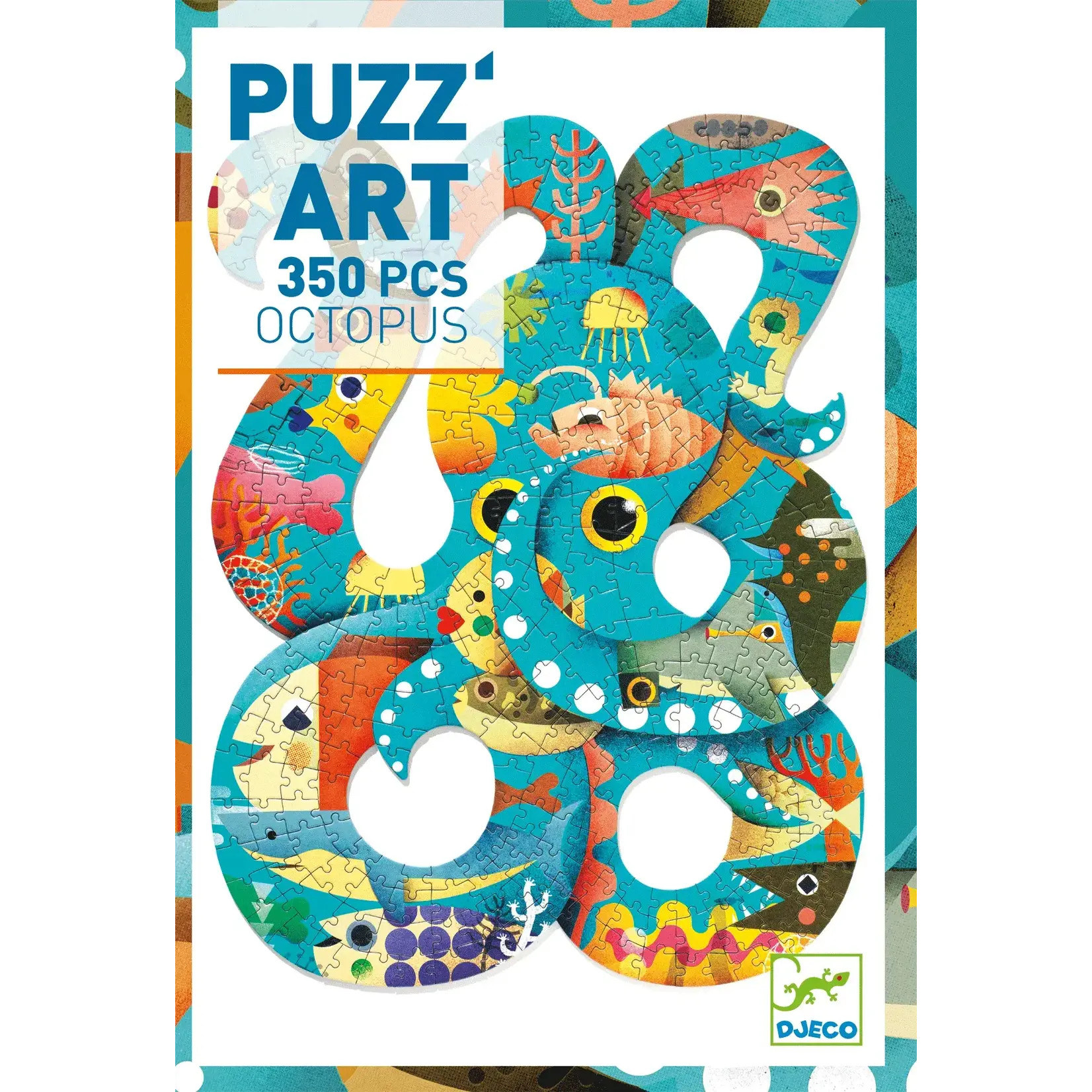 DJECO Puzzart 350-Piece Octopus Puzzle