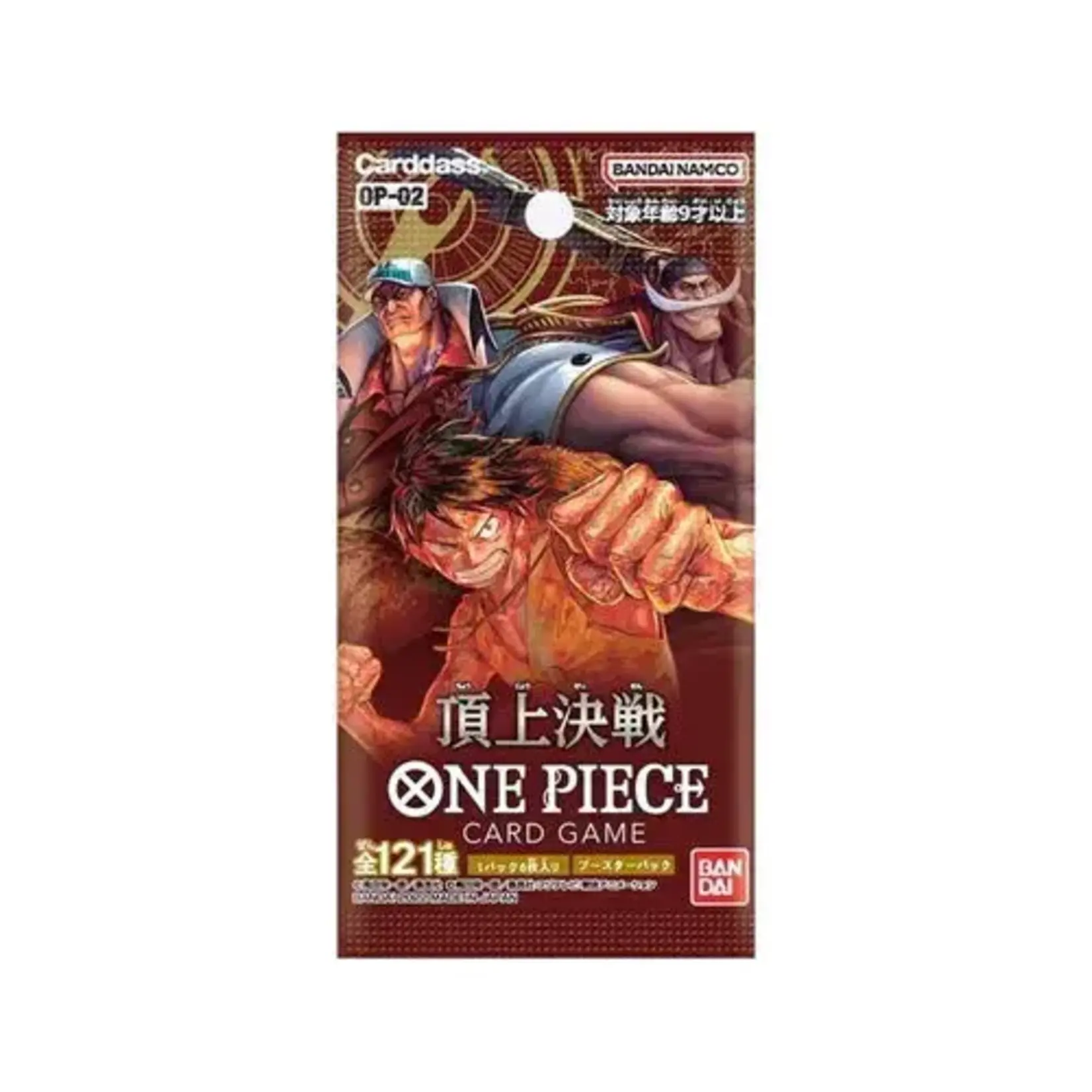 One Piece TCG: Japanese Paramount War Booster Box (OP-02)