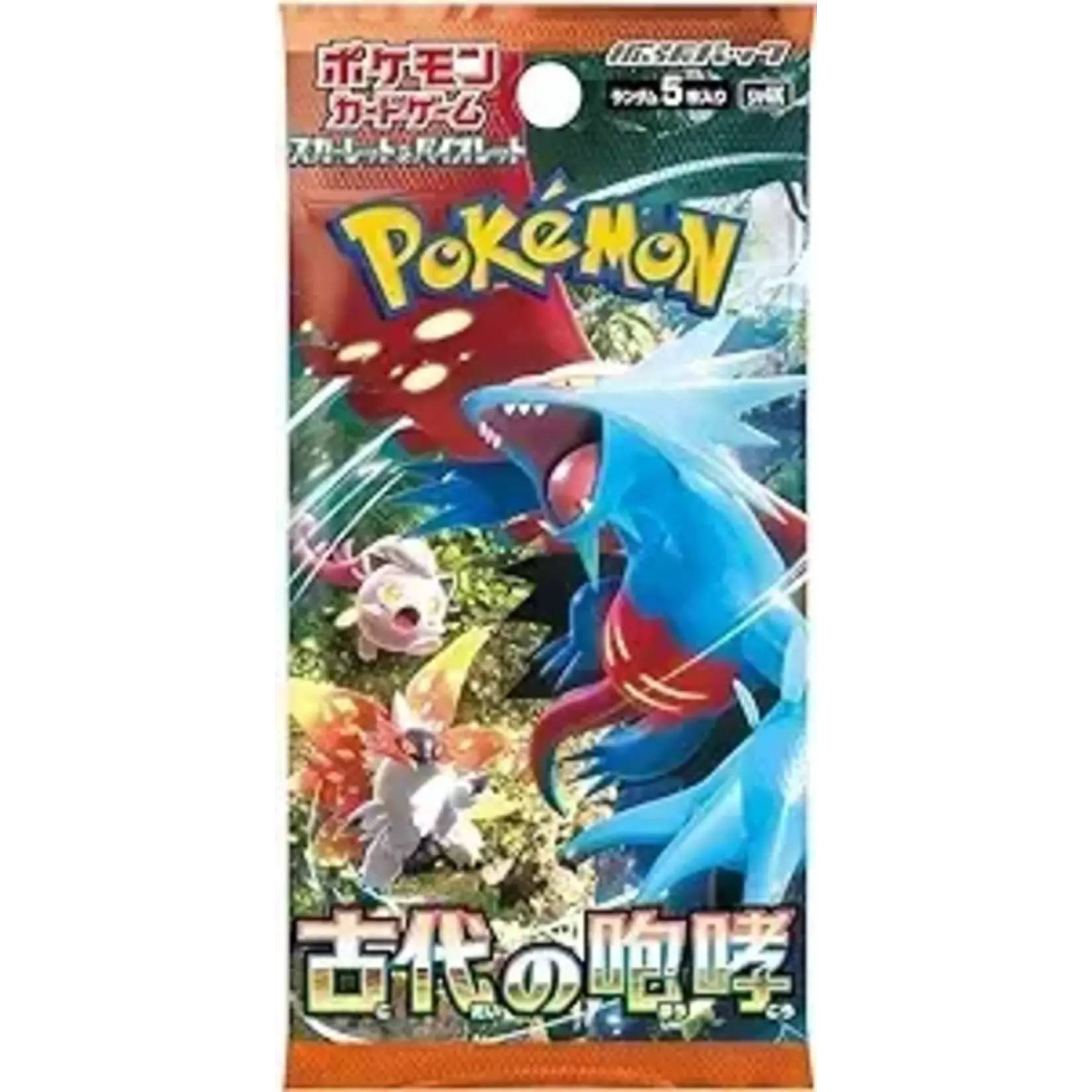 Pokemon Pokemon TCG: Japanese Ancient Roar sv4K Booster Pack