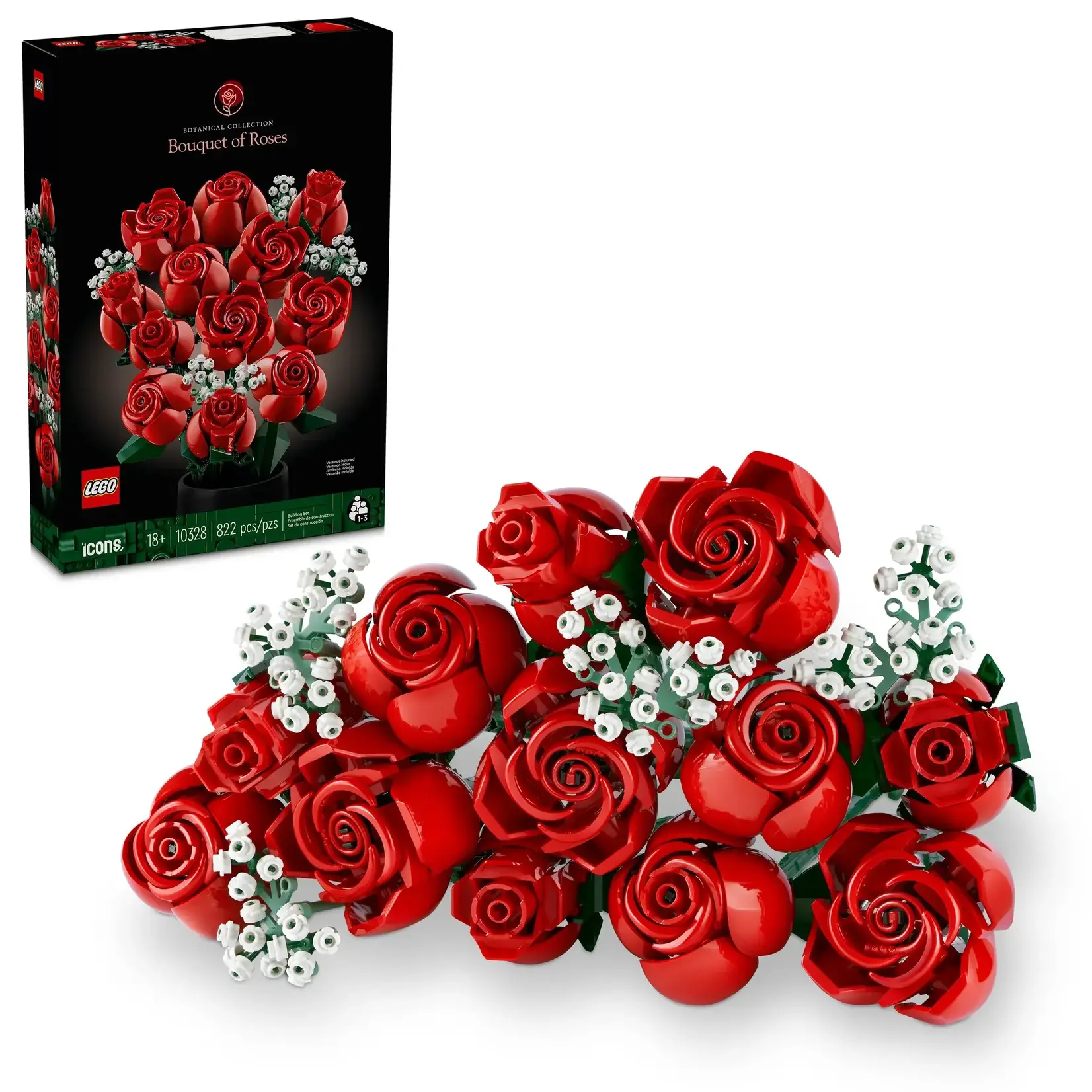 LEGO  LEGO Icons Bouquet of Roses 10328