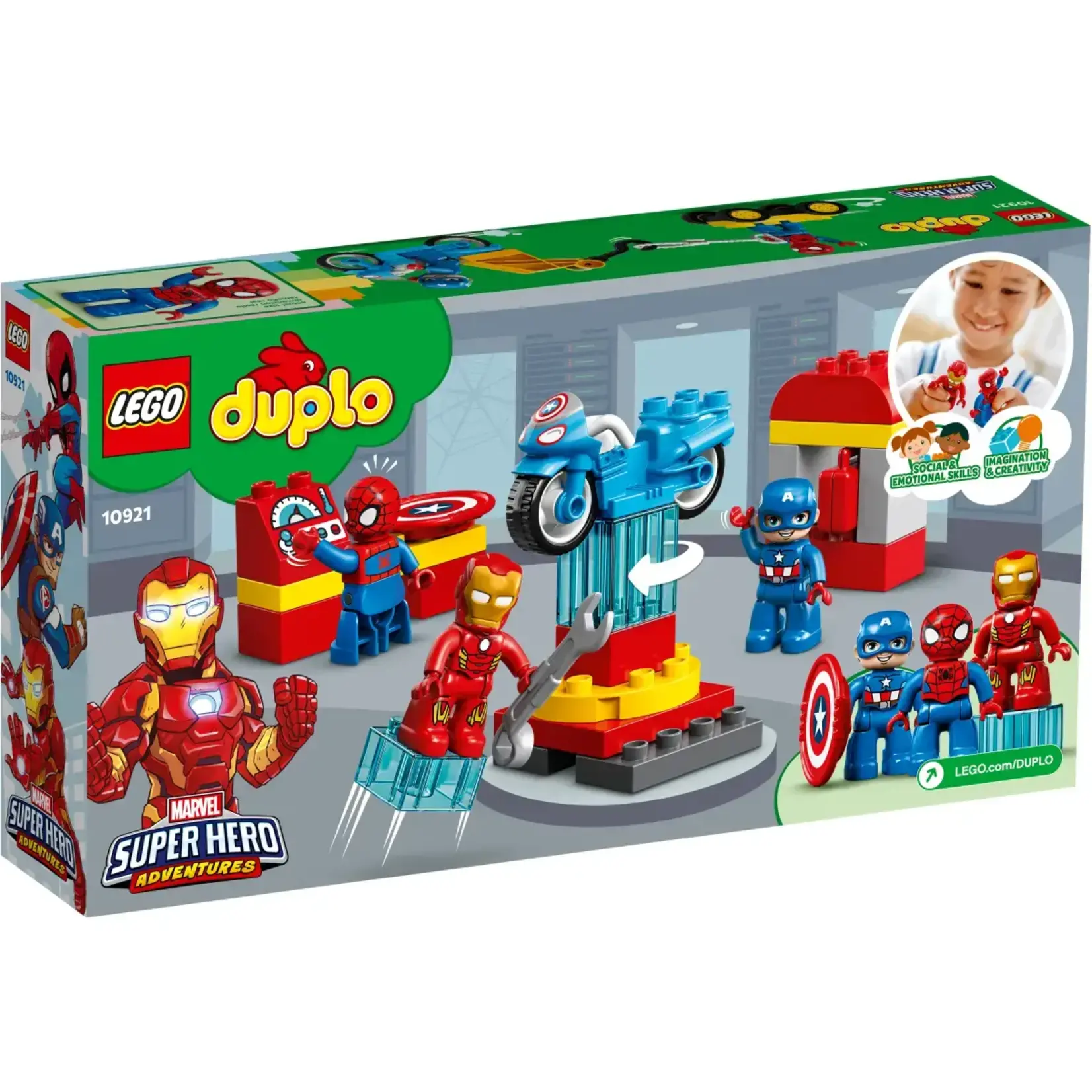 LEGO LEGO DUPLO Marvel Super Heroes Lab 10921