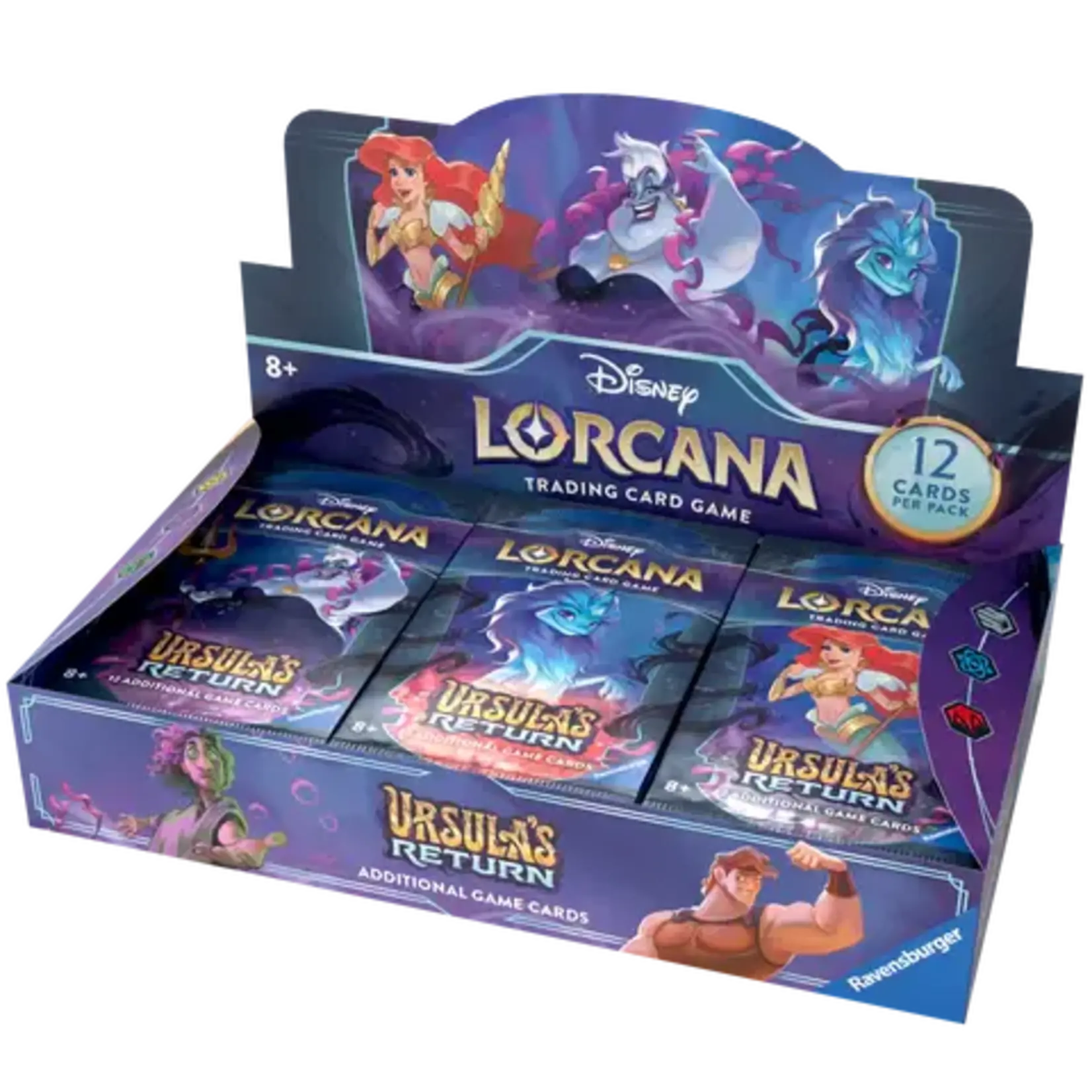 Disney Lorcana TCG Disney Lorcana TCG: Ursula's Return Booster Box (24 Packs)