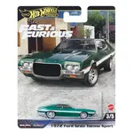 Hot Wheels Hot Wheels Premium Fast & Furious - '72 Ford Gran Torino Sport