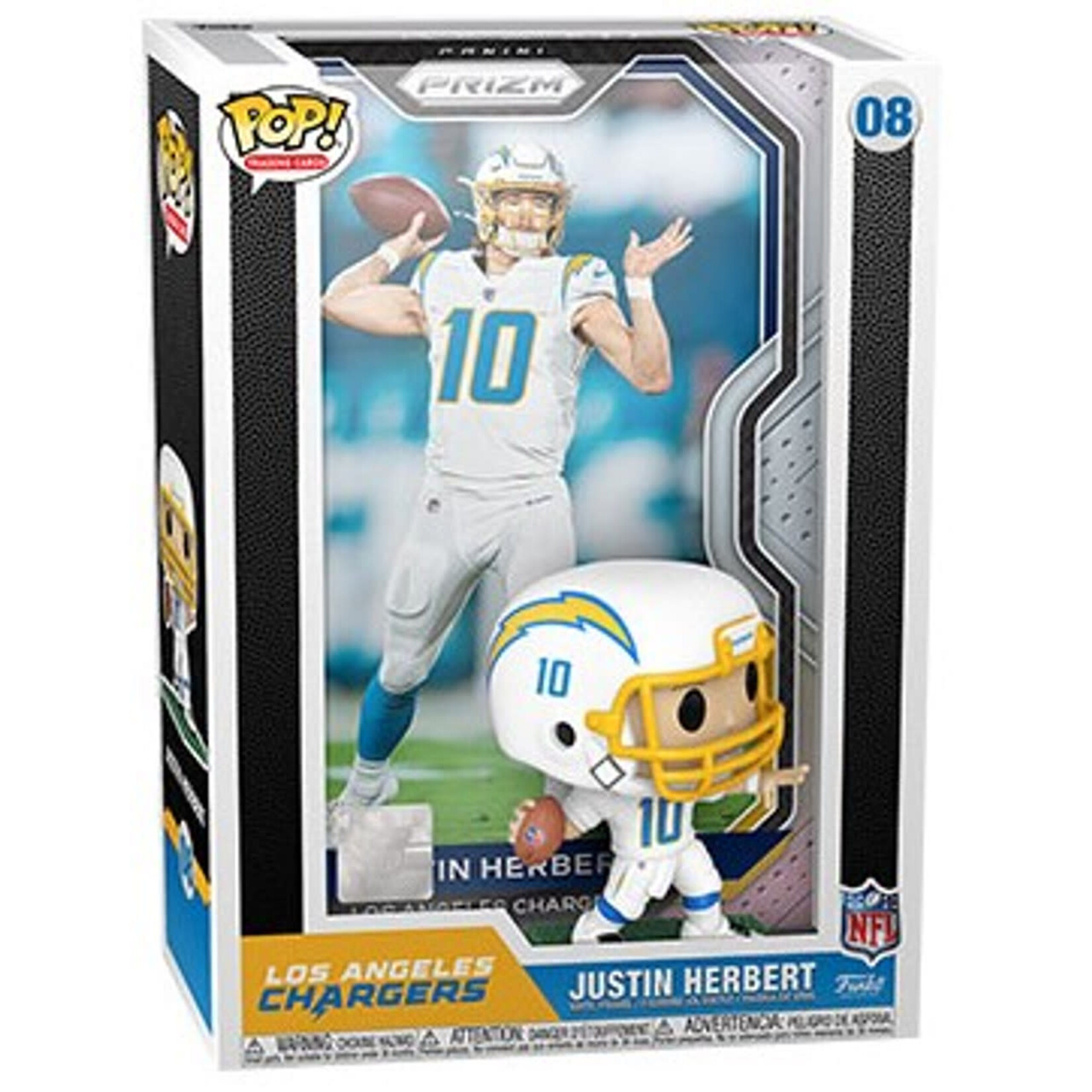 Funko Funko POP! NFL Trading Cards: Justin Herbert (Los Angeles Chargers)