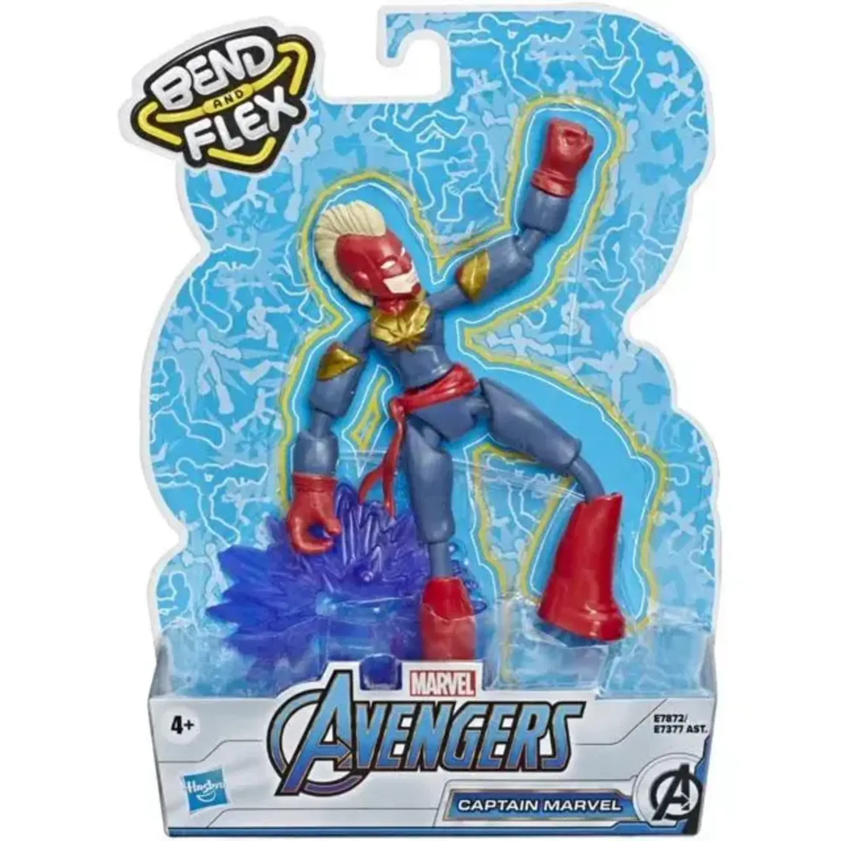 Marvel Avengers Bend And Flex Captain Marvel Action Figure