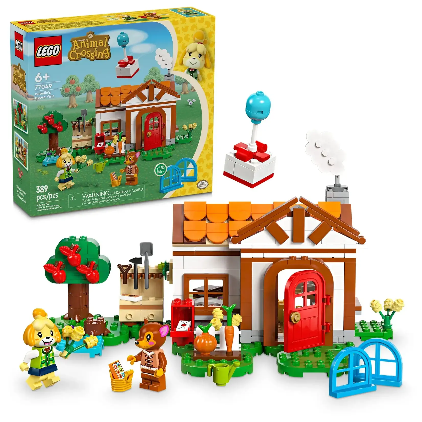 LEGO LEGO Animal Crossing - Isabelle's House Visit 77049