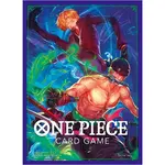 One Piece Card Game Official Card  Sleeves 5 - Zoro & Sanji