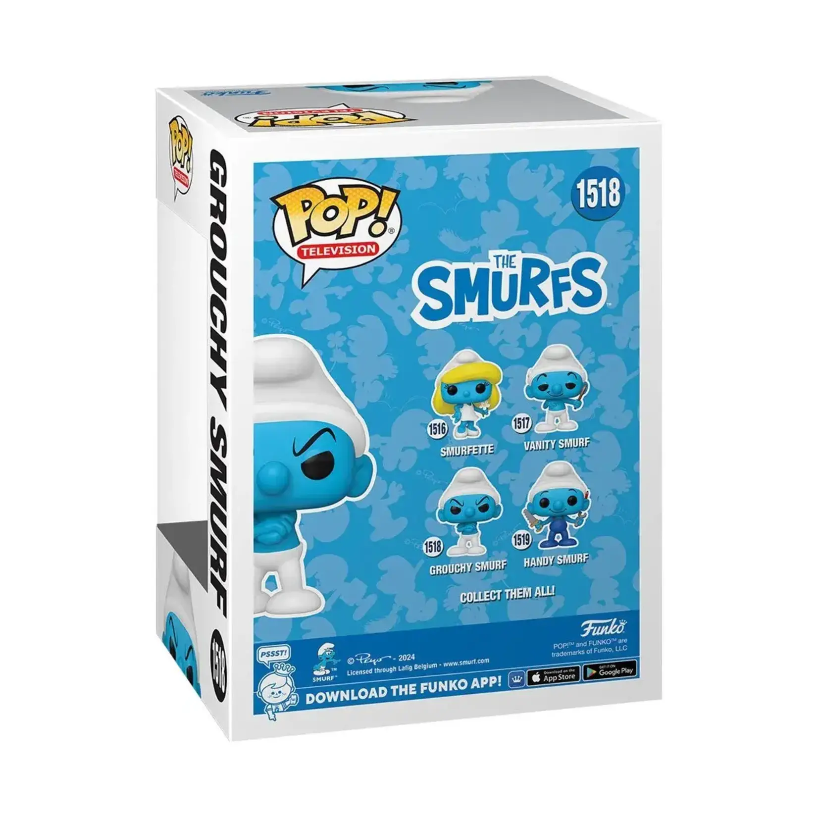 Funko Funko POP! TV: The Smurfs Classic Grouchy Smurf #1518