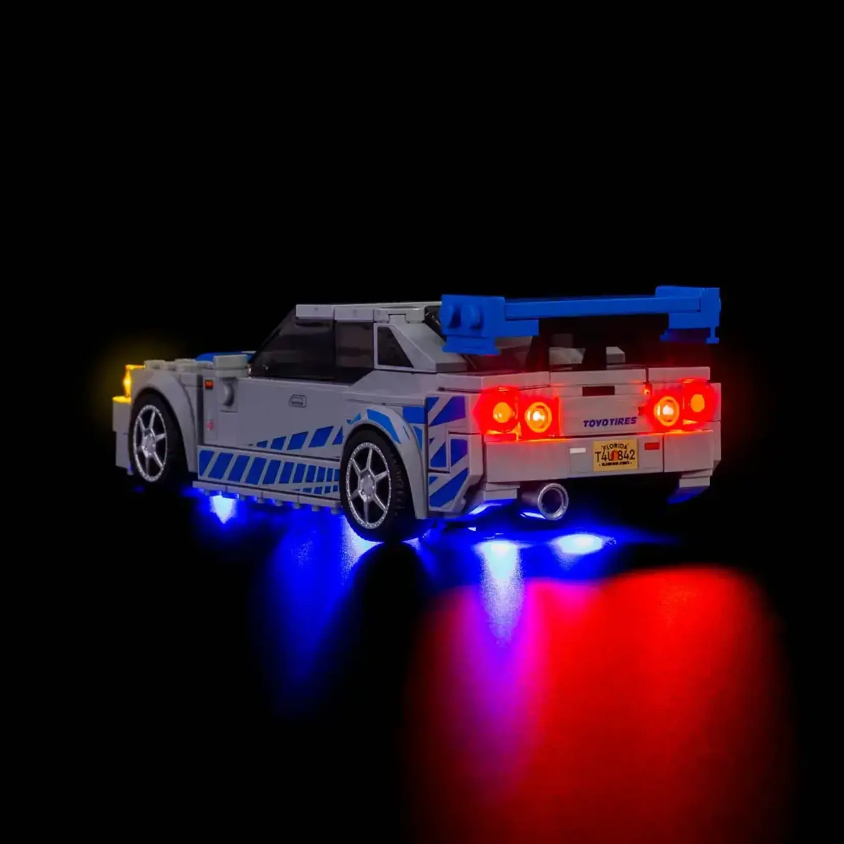 Light My Bricks LEGO Speed Champions Nissan Skyline GT-R (R34) #76917 Light Kit