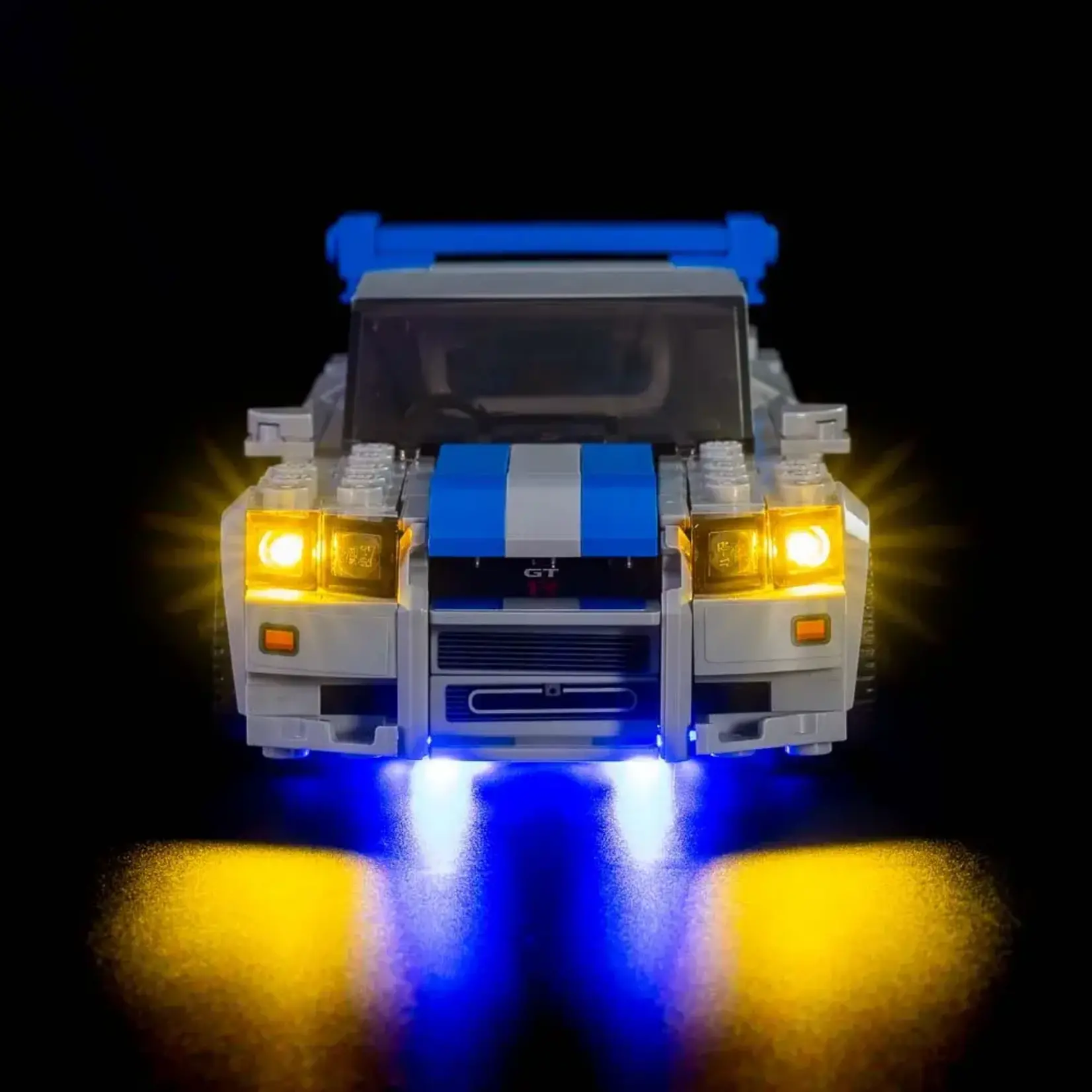 Light My Bricks LEGO Speed Champions Nissan Skyline GT-R (R34) #76917 Light Kit