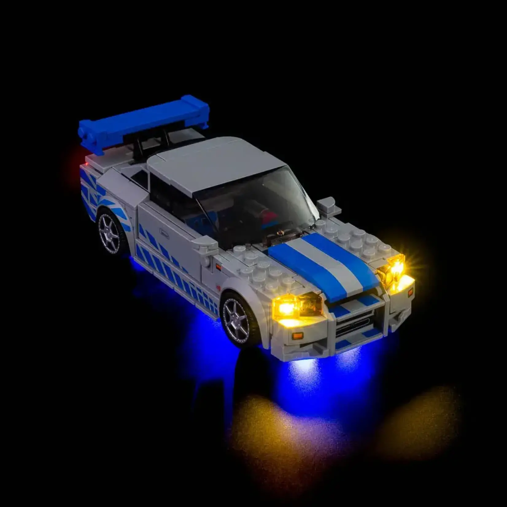 Light My Bricks LEGO Speed Champions Nissan Skyline GT-R (R34) #76917 Light Kit