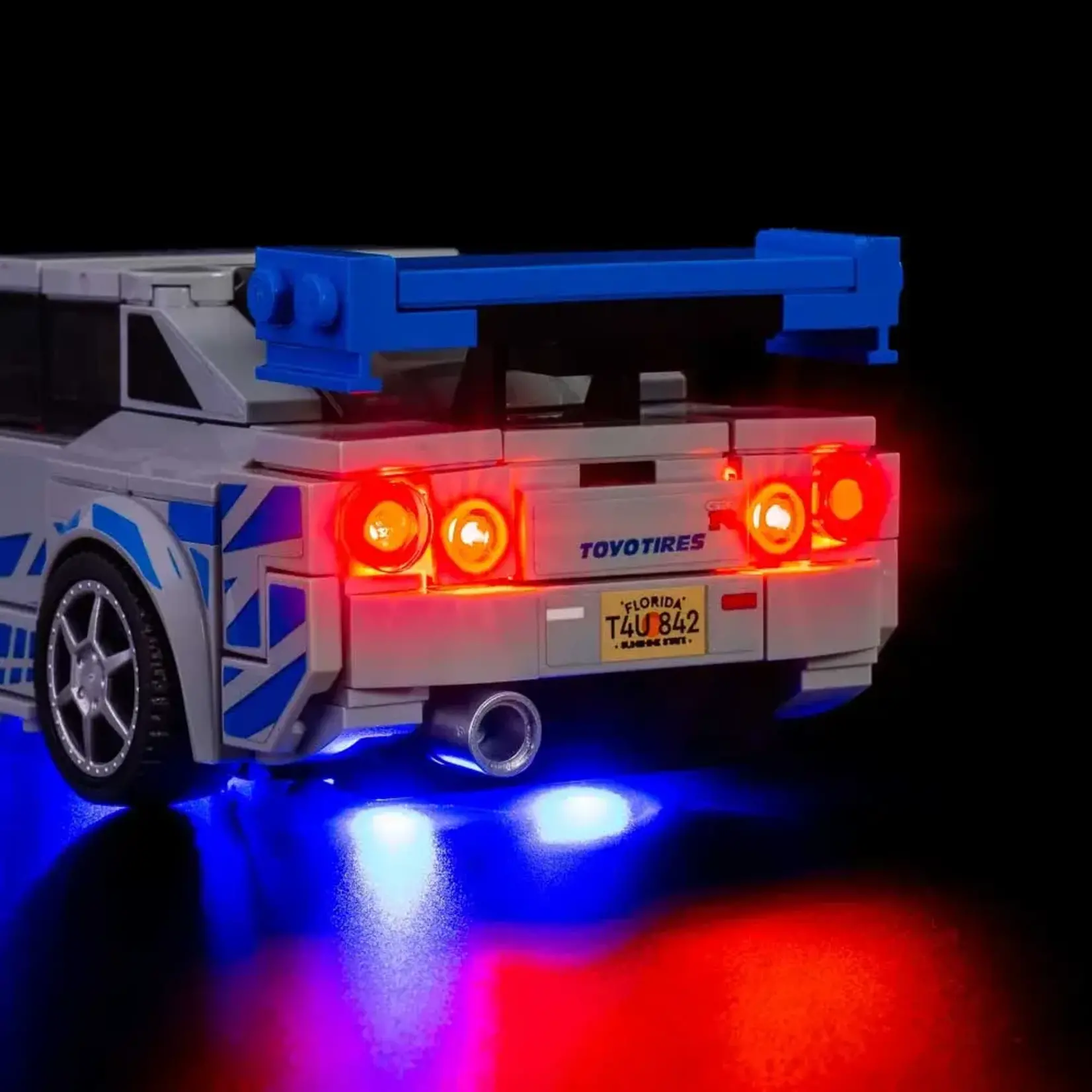 Light My Bricks LEGO Speed Champions Nissan Skyline GT-R (R34) #76917 Light Kit