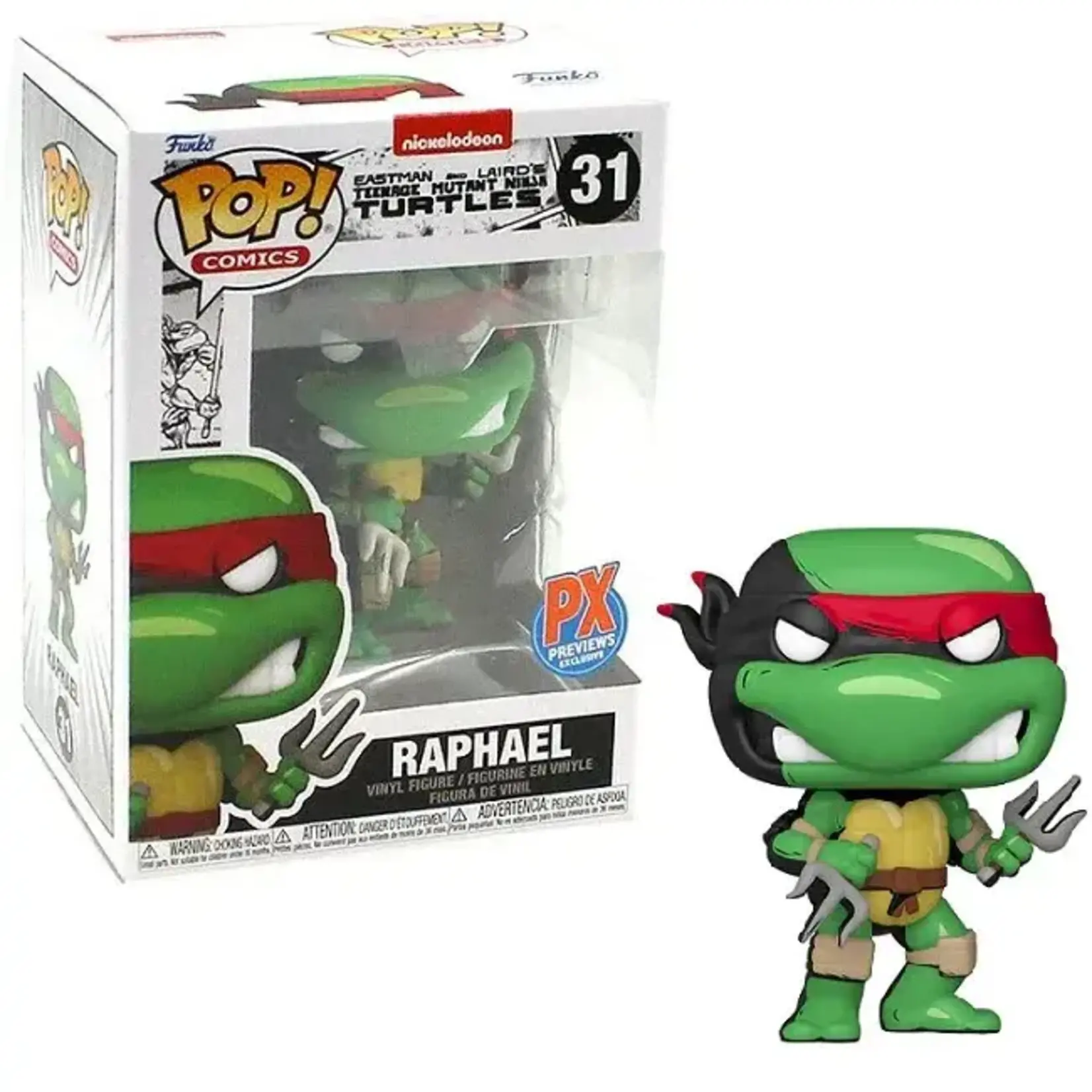 Funko Funko POP! Comics Teenage Mutant Ninja Turtles: Raphael Previews Exclusive