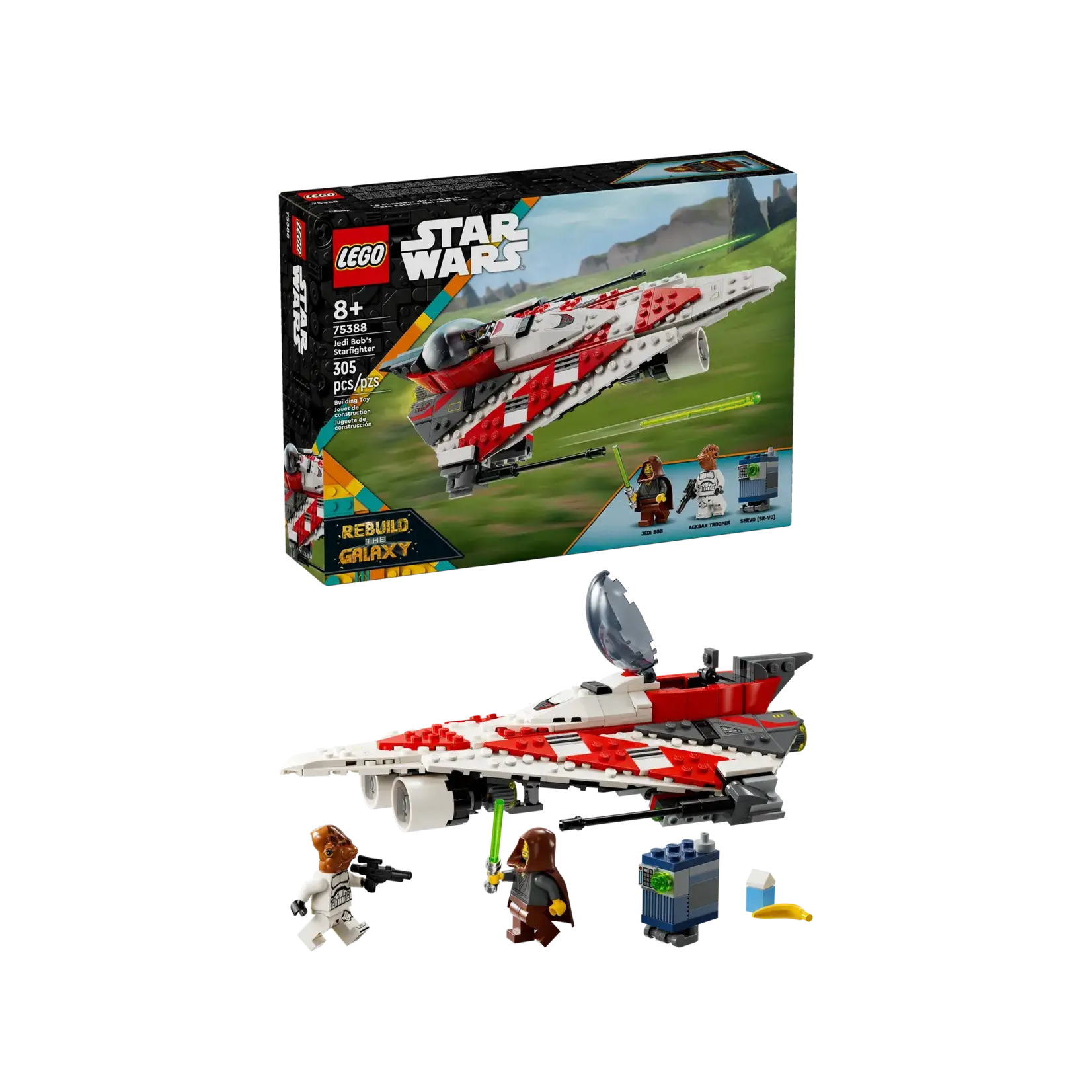 LEGO LEGO Star Wars Jedi Bob’s Starfighter 75388