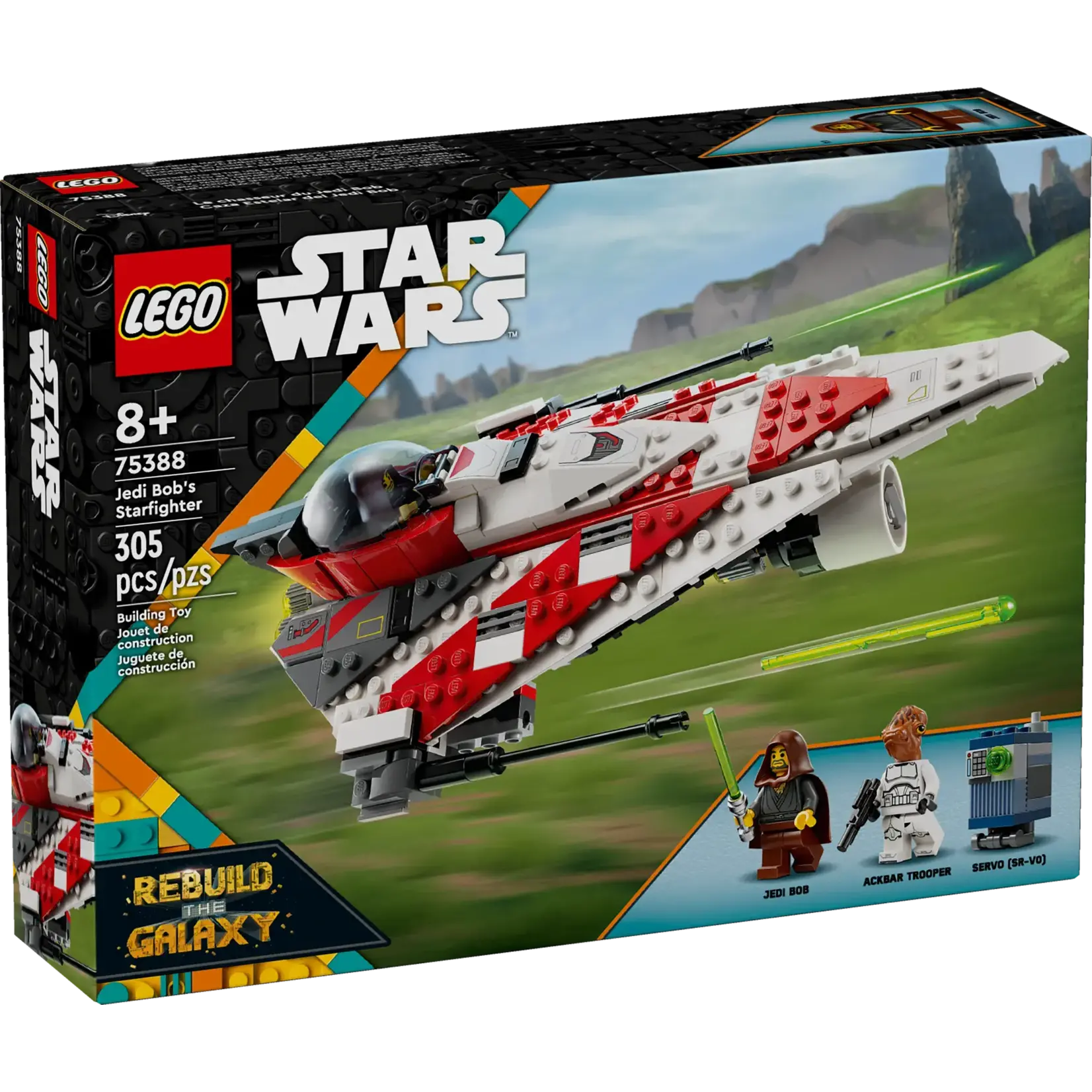 LEGO LEGO Star Wars Jedi Bob’s Starfighter 75388