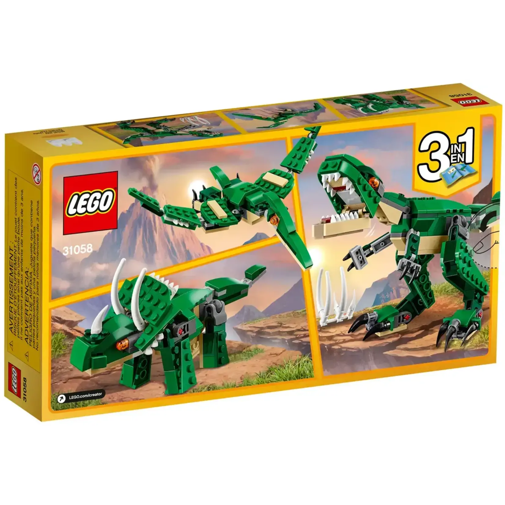 LEGO LEGO Mighty Dinosaurs 31058