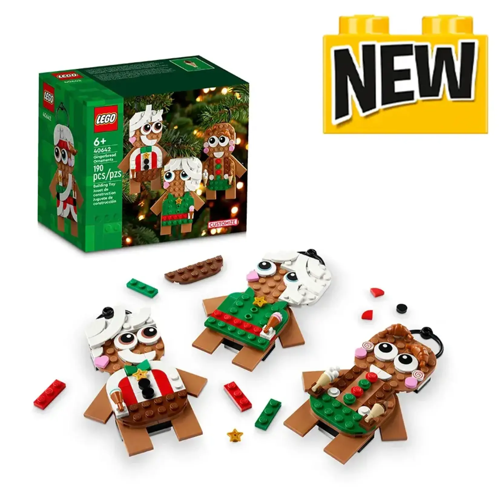 LEGO LEGO Gingerbread Ornaments 40642 (PRE-ORDER)