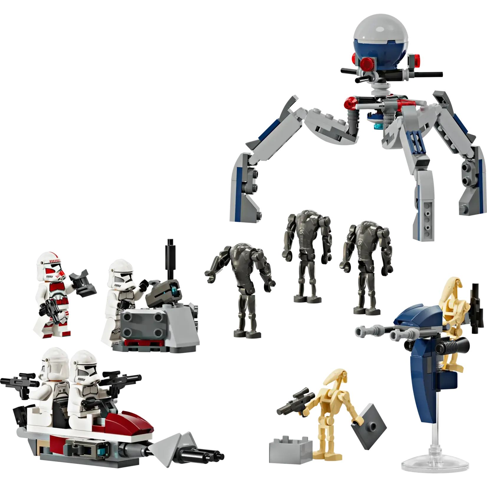 LEGO Lego Star Wars 75372 Clone Trooper & Battle Droid Battle Pack Rocket City Toys