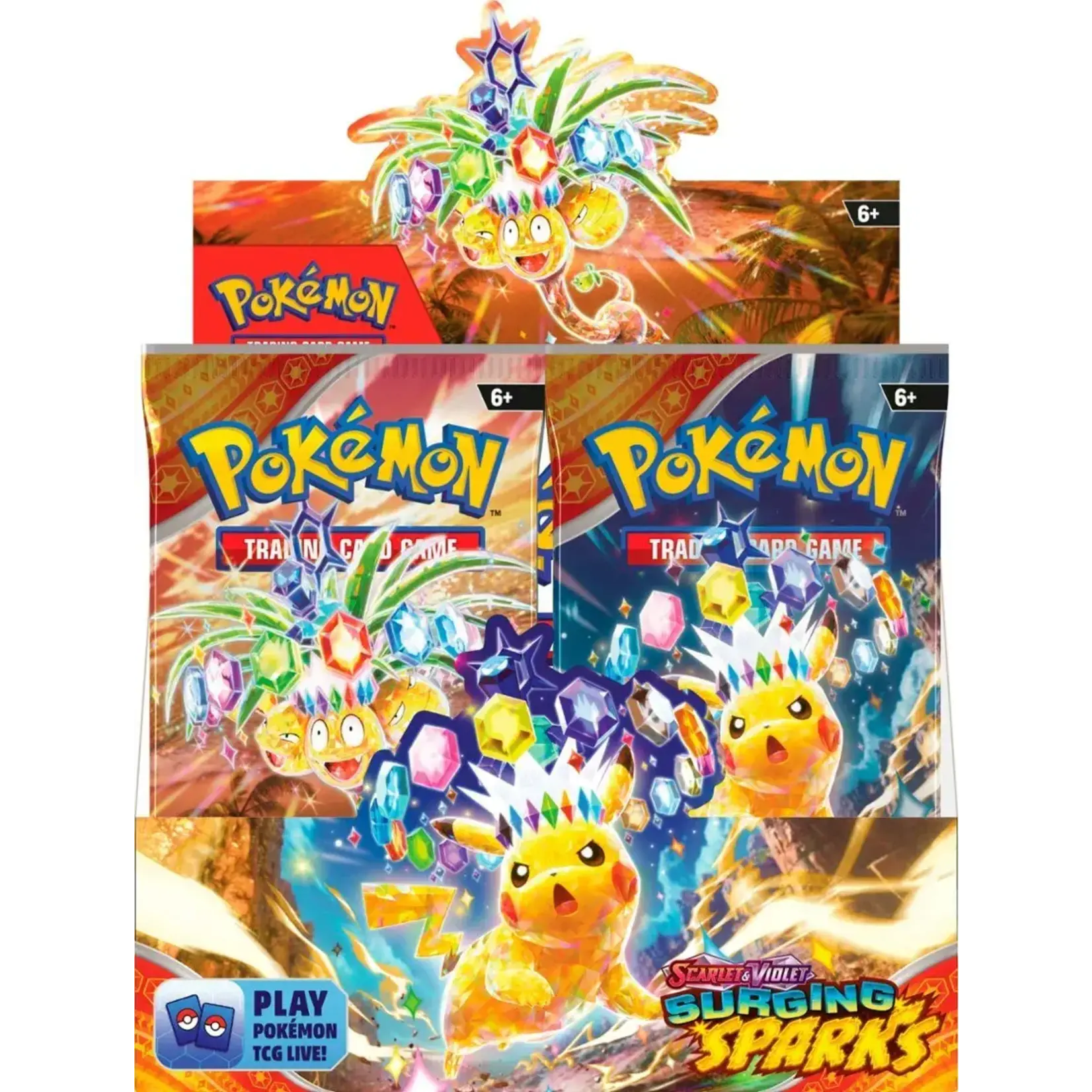 Pokemon TCG Surging Sparks Booster Box (PREORDER) Rocket City Toys