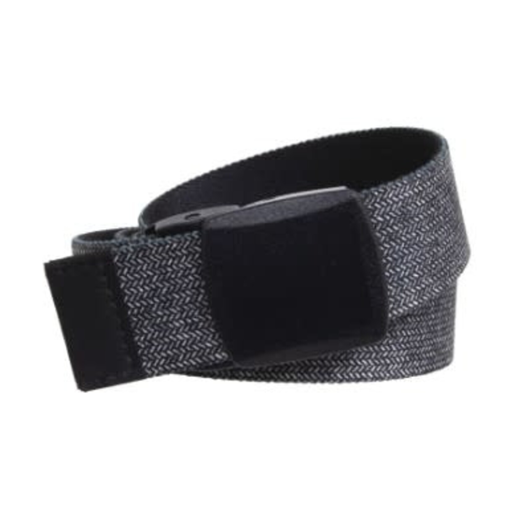 Bison Switch Stitch Belt in Herringbone Charcoal