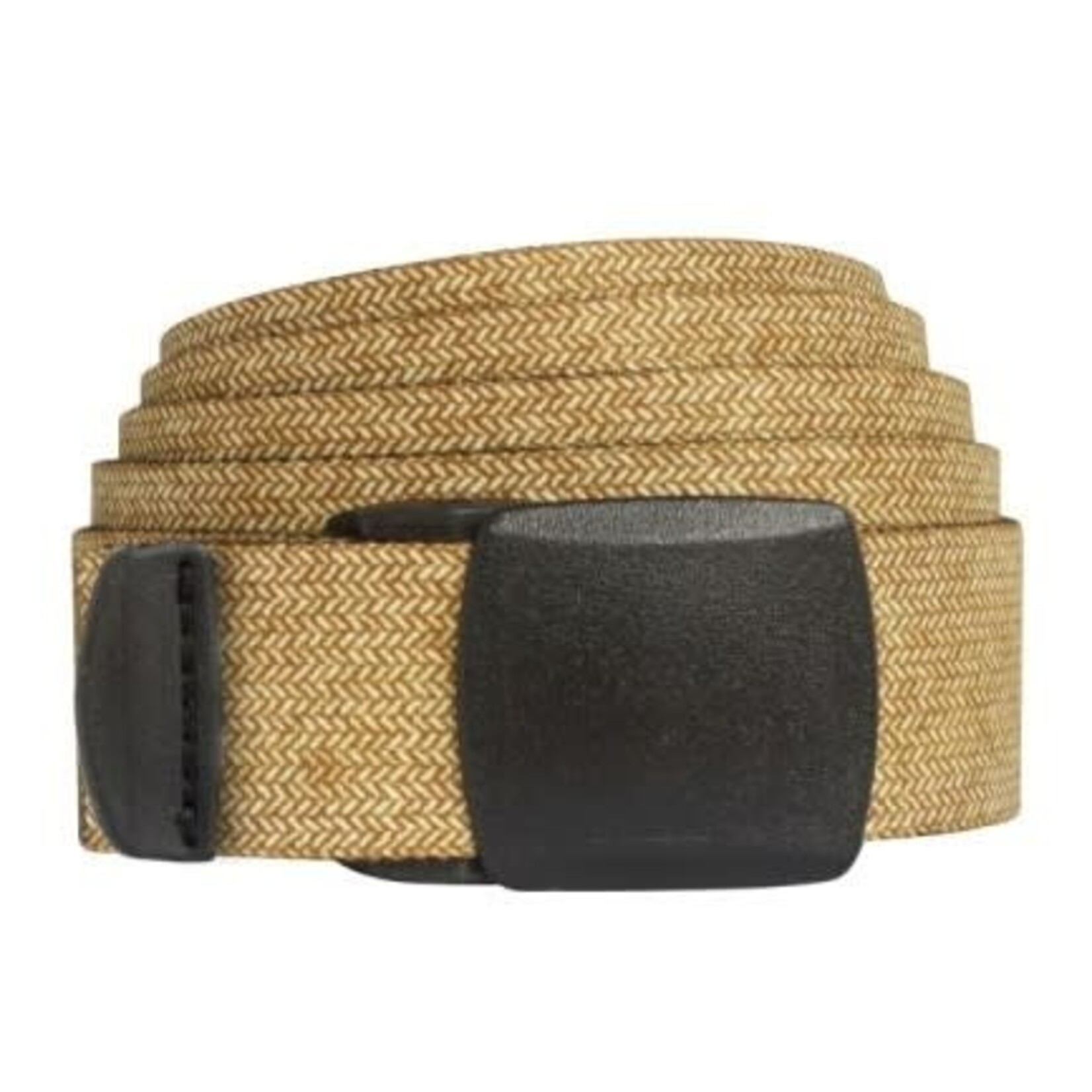 Bison Switch Stitch Belt in Herringbone Wheat