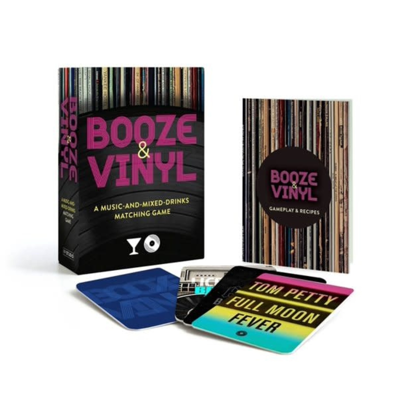 Booze and Vinyl: A Music and Mixed Drinks Matching Game