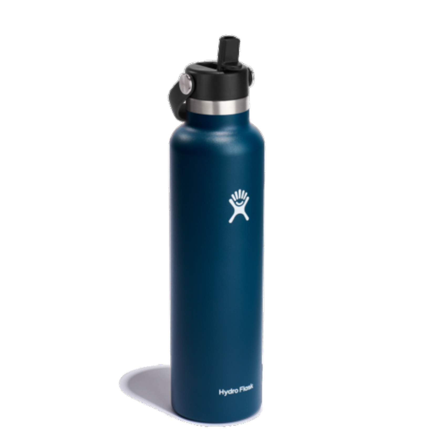 Hydro Flask 24OZ STANDARD FLEX STRAW CAP in INDIGO