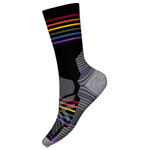 Smartwool Black Hike Light Cushion Pride Pattern Crew Socks