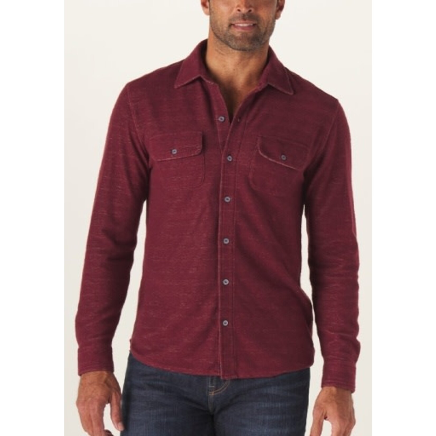 The Normal Brand TEXTURED KNIT SHIRT