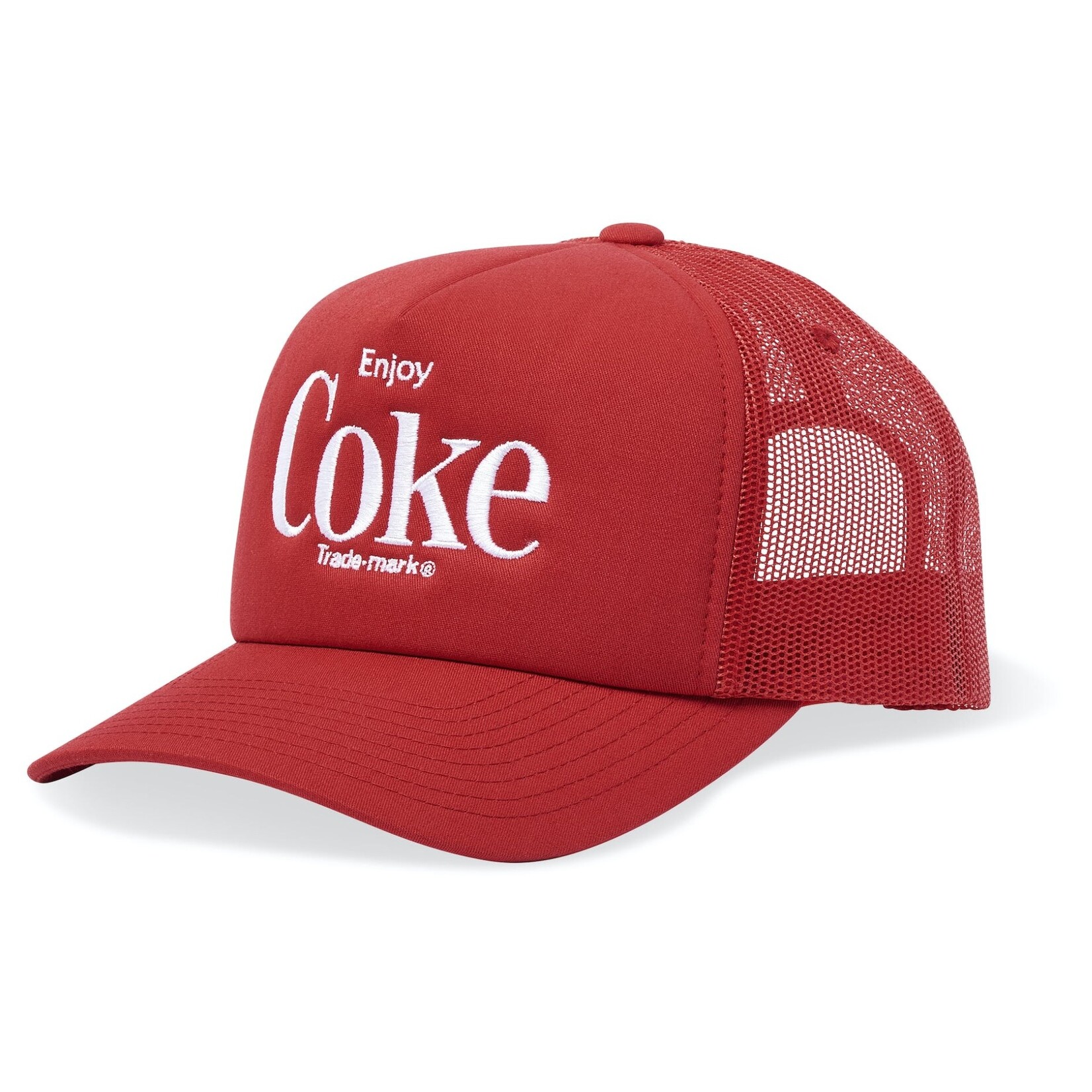Enjoy Coca Cola Trucker Hat, Red