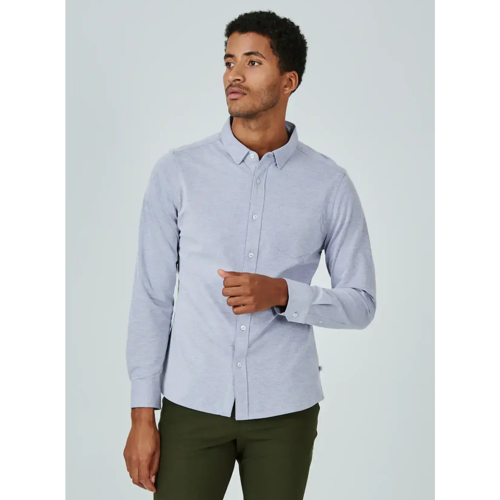 7 Diamonds Oxford Stretch Shirt