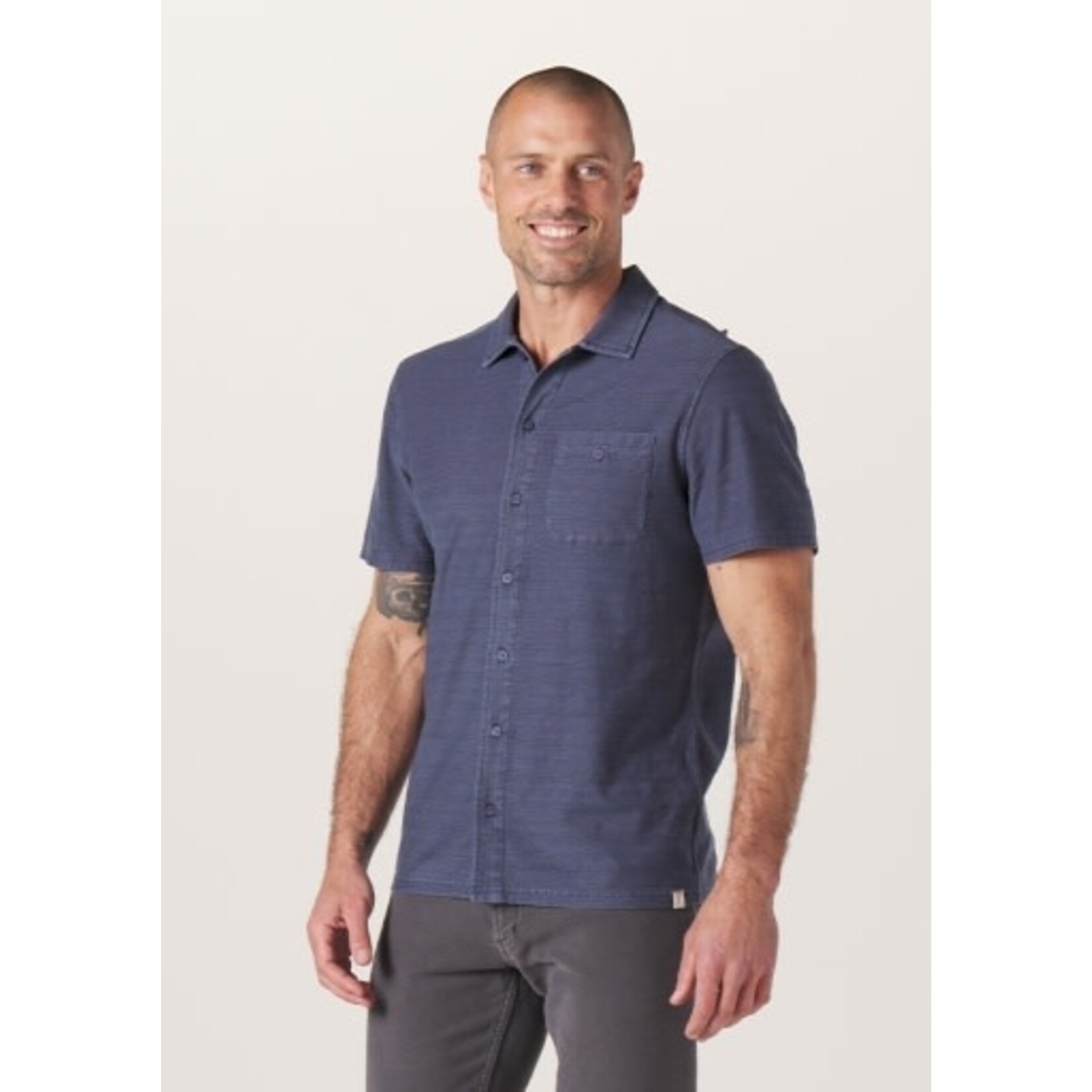 The Normal Brand SEQUOIA JACQUARD BUTTON DOWN