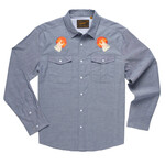 Howler Brothers Gaucho Snapshirt Bark at the Moon