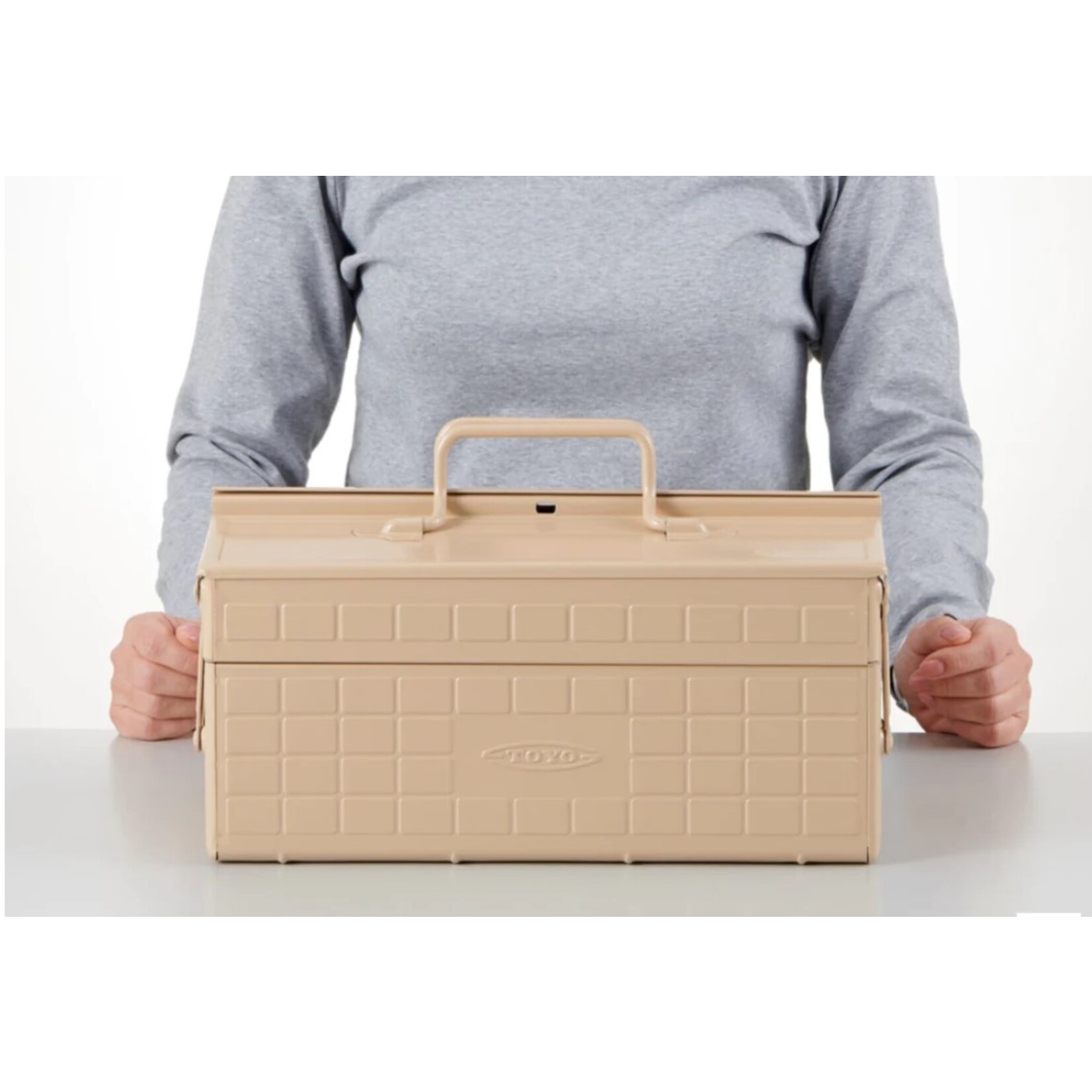 Toyo ST-350 Beige Cantilever Steel Toolbox