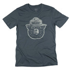 Smokey Logo T-shirt, Navy
