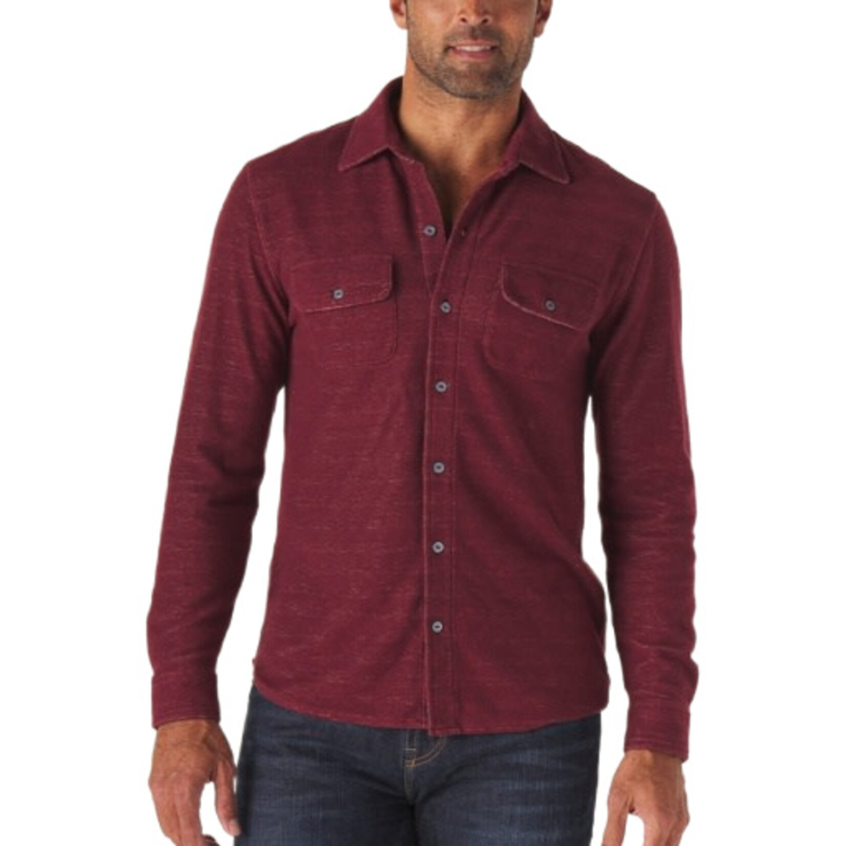 The Normal Brand TEXTURED KNIT SHIRT