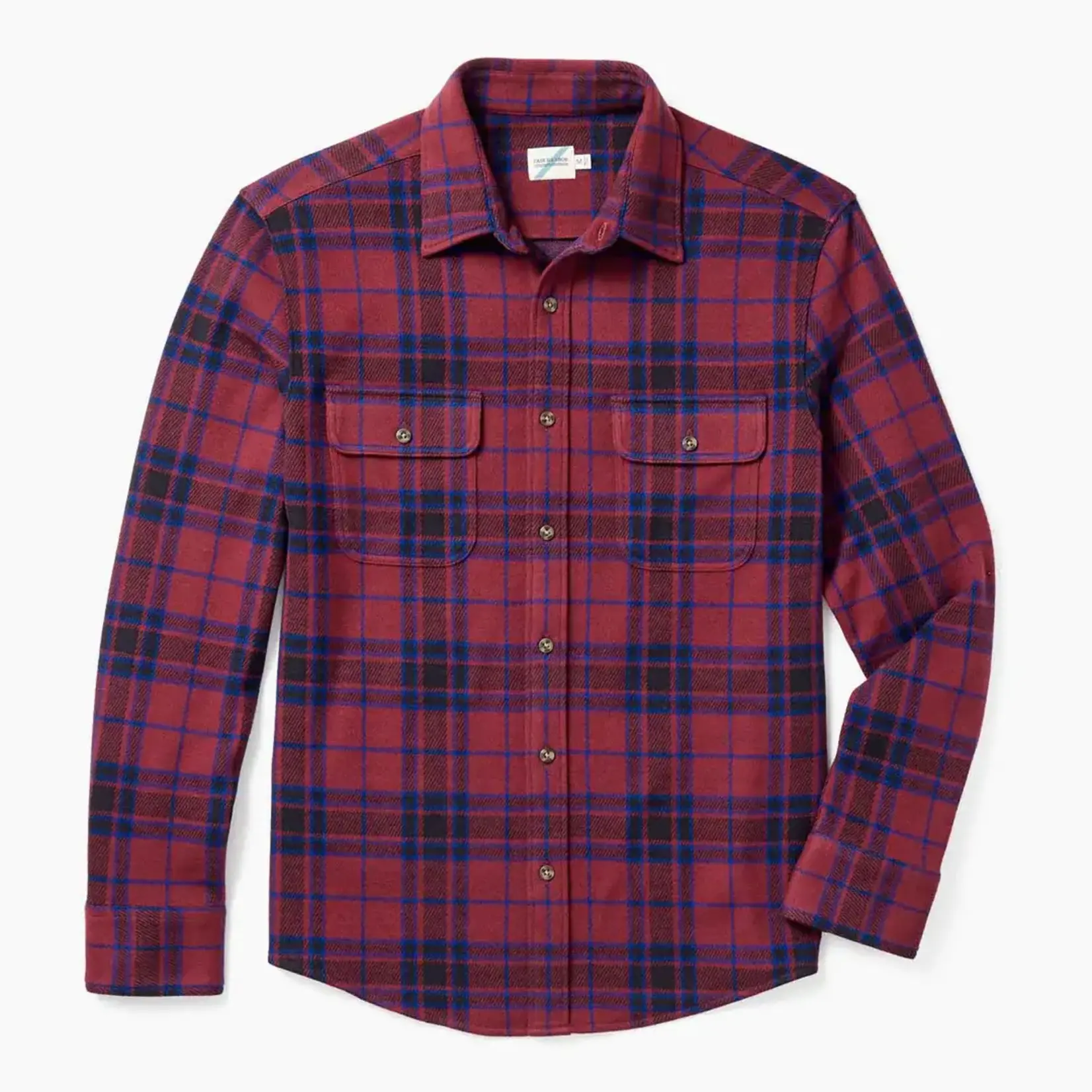 Fair Harbor The Ultra-Stretch Dunewood Flannel