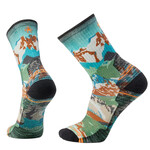 Smartwool Hike Light Cushion Alpine Trail Print Crew Socks